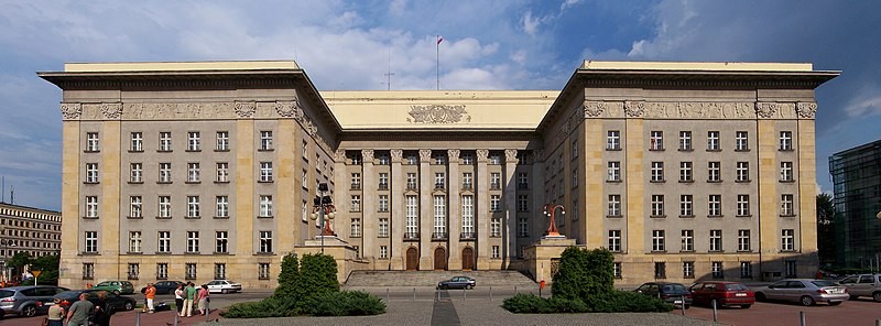 The building of the Silesian Parliament in Katowice