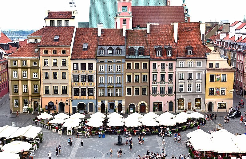 The Old Town Square in Warsaw